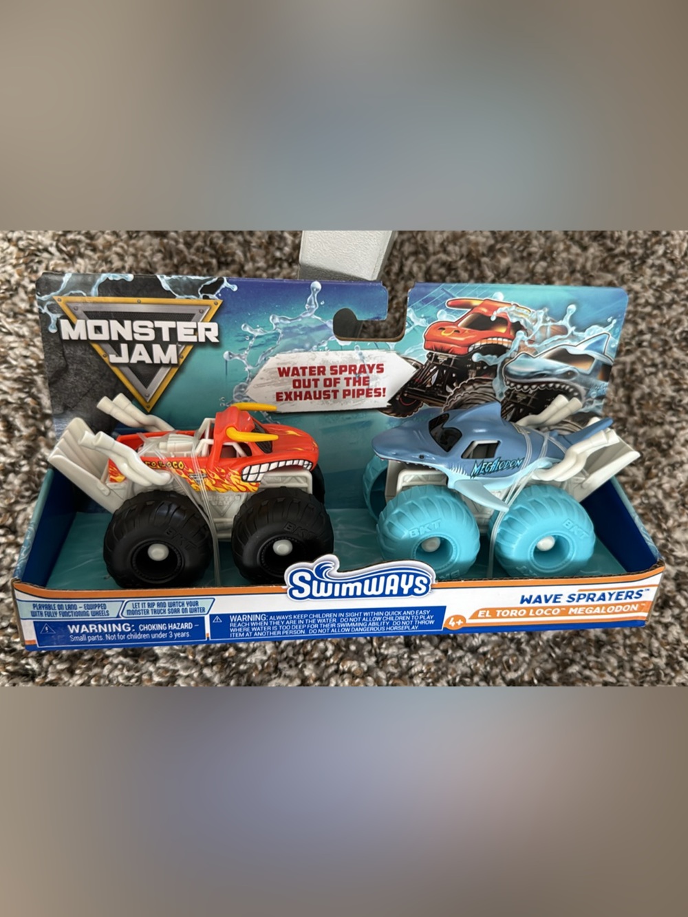 Monster Jam Water Sprayer Kids Monster Truck Toy - by SwimWays